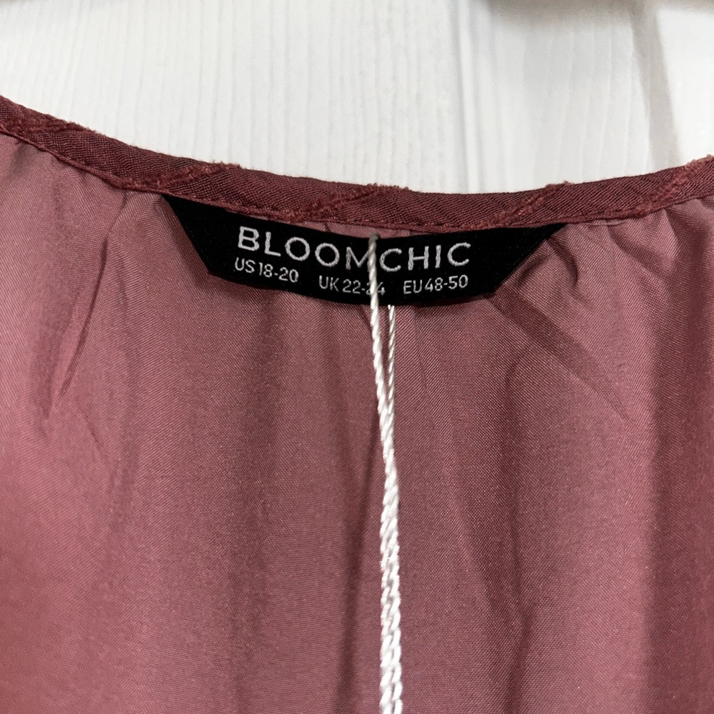 BloomChic Mauve Maxi Dress - Picture 2 of 2